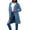#250617A20 Sky Blue, variant on Aloohaidyvio Womens Long Knitted Cardigan Sweater Fall Lightweight Solid Open Front Cardigan Black S