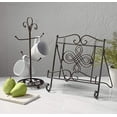 thumbnail image 5 of Tripar Swirl Design Metal Cookbook Stand, 5 of 11