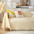 thumbnail image 6 of Sofa Towel White Sofa Cushion Sofa Hood On The Back Scarf Carpet, Sofa, Cloth Sofa Blanket Cover, 6 of 20