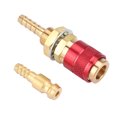thumbnail image 3 of Quick Connector Set, M6 Gas & Water Quick Connector Water Cooled Gas Adapter MIG TIG Welder Torch Fitting For Welding Torch, Tube Fittings, 3 of 8