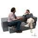 thumbnail image 4 of Sillón Plegable Matrionial – Fácil Armado. 190 x 135 x 25 cm Memory Foam SOFA CAMA, 4 of 9