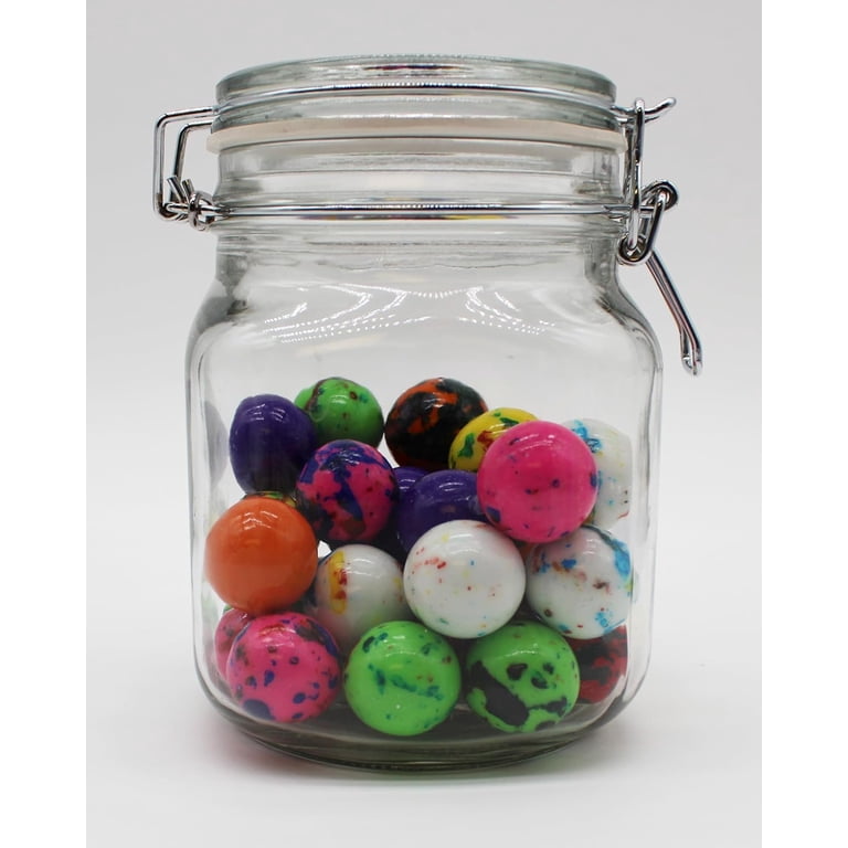 Naturejam 1 inch Jawbreakers Candy - Assorted Colors, Rainbow