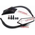 thumbnail image 2 of Universal mm mm Motorcycle Rear View Mirrors Fits For Street Bike Suzuki Cruiser Sports Chopper Yamaha kawasak, 2 of 7