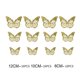 thumbnail image 2 of 3D Butterfly Wall Stickers, 48PCS Gold Butterfly Wall Decals Decorations Stickers Party Decoration for Home Nursery Classroom Kids Bedroom Decor, 2 of 5