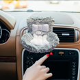 thumbnail image 5 of Doll Car Seat for 17cm Dolls with Safety Seat Air Vent Clip and Desktop Stand, Cute and Functional Car seat for Doll Fans, Collectors Set-C Gray, 5 of 7