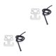 thumbnail image 1 of Naiovety Diving Hook Buckle with Bungee Steel D-Ring Parts Rope Dive Retainer Snorkeling Stainless Equipment Gear Belt Swimming 2piezas, 1 of 6