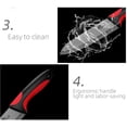 thumbnail image 7 of Kitchen Ceramic Knife Set with Peeler Household 5-inch Utility Knife, 4-inch Slcing Knife,3-inch Fruit Paring Knife, 7 of 7