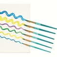 thumbnail image 2 of Hello Hobby Round Synthetic Bristle Art Brushes (6 Pack), Age Group 3+, 2 of 7