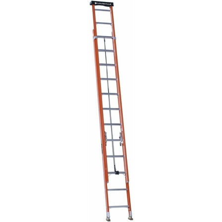 Louisville Ladder 24-Foot Fiberglass Extension Ladder, 300-Pound Load Capacity, Type IA, L-3022-24PT