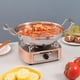 thumbnail image 2 of Quemador de alcohol compacto, equipo de cocina para restaurantes y camping. oro rosa, 2 of 6