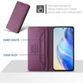 thumbnail image 3 of Decase Case for Samsung Galaxy A26 5G, RFID Business Wallet Phone Case, Leather Magnetic Closure Cover Built-in Stand,Darkpurple, 3 of 10