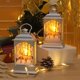 thumbnail image 5 of Xihbxyly Farol Navideño con Luces Led Centelleantes, Elegante Diseño de Jaula de Pájaros, Decoración Festiva para El Hogar o La Oficina, Regalo Perfecto de Navidad, Tamaño Pequeño (30 X 10 Cm), 5 of 5