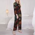 thumbnail image 3 of Balery Banana Leaf Meditating Gorilla Pattern Pajama Sets for Women Long Sleeve 2 Piece Sleepwear Loungewear Sets Soft PJ's with Pockets Long Sleeve Comfy Pj Sets-X-Large, 3 of 7