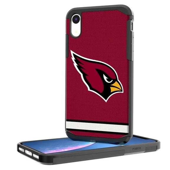 Arizona Cardinals iPhone Rugged Stripe Design Case