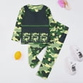 thumbnail image 4 of ATAIKU 3-8Y Toddler and Little Boy Pajamas Set Kids Long Sleeve Tee and Pants Camouflage Soldiers Sleepwear Boys 2-Piece Jammies, 4 of 7