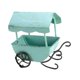 thumbnail image 5 of Carrito de cocina de mesa, carretilla, adorno de hierro para decoración del hogar, organizador de almacenamiento Verde, 5 of 9