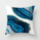 thumbnail image 3 of De Almohada Decorativas De Color Azul Marino, 18 X 18 In, Diseño De Mármol, Textura, Fundas De Almohada, Decoración De Habitación Azul Turquesa, Funda De Almohada 4 Fundas Speravity HA044352-02, 3 of 6