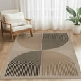 thumbnail image 3 of Modern Geometric Front Door Mat Indoor Outdoor 39.37x62.99 Inch Non Entryway Rug Washable Polyester Carpet for Living Room Patio Farmhouse Mud Dirt Trapper, 3 of 3