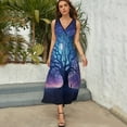 thumbnail image 5 of Tree with Life King Size Sleeveless Dress Dresses Summer Women Dresses Clothing Woman Dresses Dress, 5 of 7