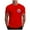 Red, variant on Fmbrln Graphic Tees for Men Fashion Casual Crew Neck Short Sleeve Sports T-shirts Summer Hawaiian Beach Tops