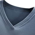 thumbnail image 5 of Uaswgudfs Women's Cozy V - Neck Loose Fit Long Sleeve Thermal Pajama Set, Soft Comfortable Nightwear for Women, 5 of 5