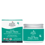 Earth Mama Organic Diaper Balm for Newborns, Infants & Toddlers, 4 fl oz, Baby Diaper Cream
