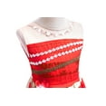 thumbnail image 4 of Moana Costume for Girls Adventure Outfit Ocean Princess Birthday Party Dress Up, 4 of 6