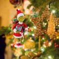 thumbnail image 5 of Christmas Ornaments Acrylic Flat Xmas Tree Hanging Decoration Xmas Thief Printed Ornament Christmas Tree Holiday Party Decor, 5 of 5