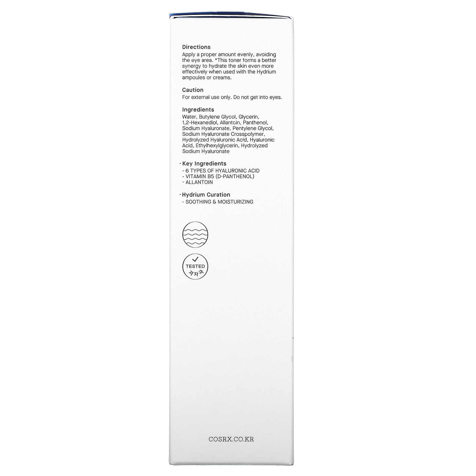 COSRX Hydrium Watery Toner, 5.07 fl oz (150 ml)