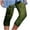 Green#jogger capris women, variant on Womens Capri Leggings Summer 2025 Slim Fit Yoga Capris Pants Solid Color High Waist Cropped Trouser Tummy Control Knee Length Capris Green,XXXXL