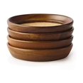thumbnail image 1 of Kamenstein 5186008 - Juego de 4 piezas, Madera de acacia, Natural, Paquete de 4, 1, 1 of 4