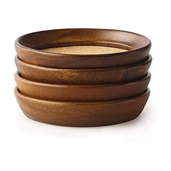 Kamenstein 5186008 - Juego de 4 piezas, Madera de acacia, Natural, Paquete de 4, 1