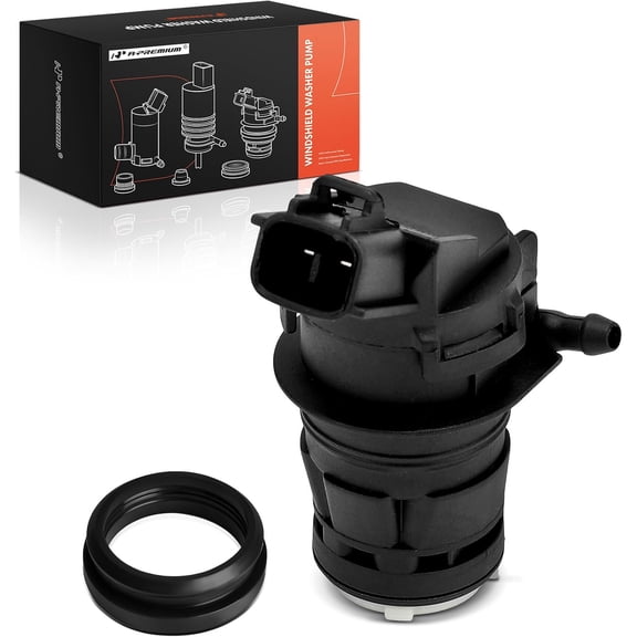 A-Premium Front or Rear Windshield Washer Pump Compatible with Toyota Camry, RAV4, 4Runner, Corolla, Prius, Sienna, Matrix & Honda & Ford & Acura & Mazda & Lexus & Lincoln & Mercury & Pontiac & Scion