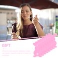 thumbnail image 3 of Shisuyan Sleeve Pink Non-Woven Fabric 8Pcs Rabbit Shaped Easter Party Style, 3 of 8