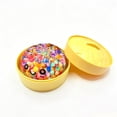 thumbnail image 1 of YiJuHui Glitter Stress Ball Squishy Toys for Adults Fidget Sensory Toys Anxiety Relief Gifts Soft Squeeze Toy with Cute Face for Desk Office Home Stress Relief, 1 of 6