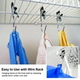thumbnail image 4 of 30Pcs Upgrade Double Head Clamp Dipped Clothespin for Laundry Hooks with Clips, Boot Holder, Hanging Clips, Portable Multifunctional Hangers Single Clip Space Saving for Jeans, Hats (30, Black), 4 of 6