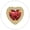 01.Red Garnet, variant on 14k Gold Plated Birthstone Neckalces for Women Heat Shape Pendant Simulated Diamond Crystal Dainty Christmas Birthday Valentines Gift