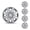 Lacquer, variant on (4 pack) Hubcap Wheel Cover Replacement 15" Hub Caps Universal Wheel Rim Cover ABS Material Exterior Accessories Snap On Car Truck SUV -15-Inch, Silver, LACQUER