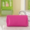 thumbnail image 6 of Man For Women Large Solid Color Bathroom Accessories Portable Collapsible Makeup Case Women Cosmetic Bag Travel Toiletry Bag Hanging Storage Bag RED, 6 of 8