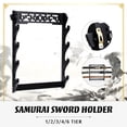 thumbnail image 1 of Sword Holder Wall Mount Sword Display Stand Sword Bracket Hanger Bracket Rack Crusader Sword Stand Knife Stand for Display, 1 of 8
