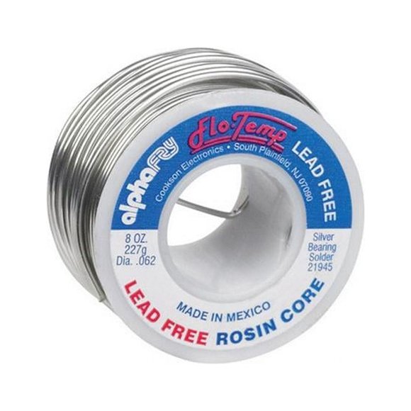 Alpha Fry 21945 Soudure de Noyau de Colophane Sans Plomb Flo-Temp de 8 Oz