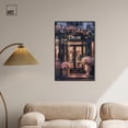 thumbnail image 3 of Elegant Night Storefront II Canvas Fashion and Glam by Art Remedy, Black Frame, 24" x 36", 3 of 7