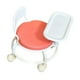 thumbnail image 4 of Silla con respaldo Silla para niños para comer con bandeja de comedor con ruedas universales Cojín extraíble Asiento de comedor para bebé Silla para Rosa, 4 of 8
