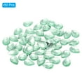 thumbnail image 3 of Uxcell Flat Back Acrylic Teardrop Gems, 18x13mm Teardrop Rhinestones Bead, Green 50Pcs, 3 of 6