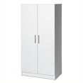 thumbnail image 1 of Bowery Hill Armoire 32" en Blanc, 1 of 3