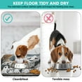 thumbnail image 4 of Happy Halloween Pumpkin Pet Food Mat Absorbent Water Non-Skid 17x30 Inch Pet Food Mat Spider Bat Dog Feeding Mat EcoFriendly Durable Pet Placemat, 4 of 7