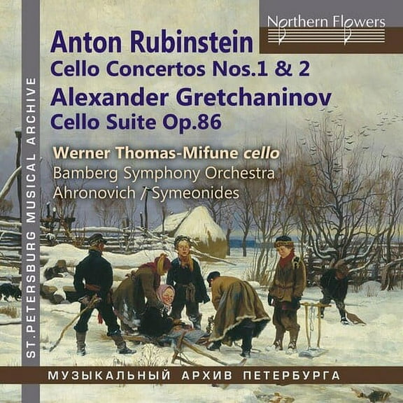 Werner Thomas-Mifune - Anton Rubinstein: VC Cons Nos. 1 & 2, Alexander Gretchaninov: Suite - Music & Performance - CD