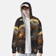 thumbnail image 2 of Balery Adorable Otter Pair Hug Sudadera ligera de manga larga con capucha y protección solar UPF 50+ para hombre y mujer, ideal para pesca y running-3X-Large, 2 of 7