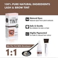 thumbnail image 2 of Instant Lash & Brow Tint Set, Natural Bushy Eyebrow & Lash Dye Makeup Kit Lasting for 6 Weeks DIY Hair Coloring for Salon Home Use 26s, 2 of 5