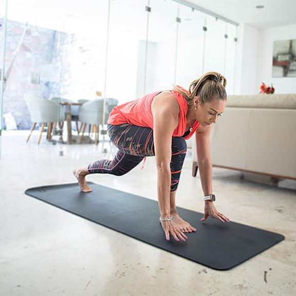 Extra Long Yoga Mat Non Slip High Density EVA Fitness Exercise Pad Thick Portable Workout Mat for Yoga Pilates Home Gym Indoor Training 68.11 Inch